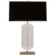Robert Abbey - S1196B - Two Light Table Lamp - Jacqueline - Polished Nickel w/Clear Crystal