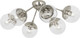 Robert Abbey - S1217 - Six Light Flushmount - Celeste - POLISHED NICKEL