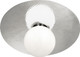Robert Abbey - S9875 - LED Flushmount - Dal - Polished Nickel w/White