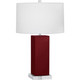 Robert Abbey - SA995 - One Light Table Lamp - Harvey - Sangria Glazed Ceramic