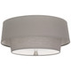 Robert Abbey - SG144 - Two Light Flushmount - Decker - Polished Nickel