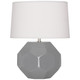 Robert Abbey - ST01 - One Light Table Lamp - Franklin - Smokey Taupe Glazed Ceramic