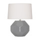 Robert Abbey - ST02 - One Light Accent Lamp - Small Franklin - Smokey Taupe Glazed Ceramic