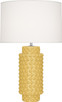 Robert Abbey - SU800 - One Light Table Lamp - Dolly - Sunset Yellow Glazed Textured Ceramic
