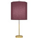 Robert Abbey - VW04 - One Light Table Lamp - Kate - Modern Brass w/ Clear Crystal