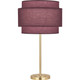 Robert Abbey - VW130 - One Light Table Lamp - Decker - Modern Brass