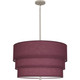 Robert Abbey - VW142 - Three Light Pendant - Decker - Polished Nickel