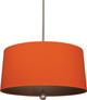 Robert Abbey - WB337 - Three Light Pendant - Williamsburg Custis - Polished Nickel