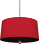 Robert Abbey - WB338 - Three Light Pendant - Williamsburg Custis - Polished Nickel