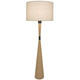 Robert Abbey - Z478X - One Light Floor Lamp - Hatteras - Natural Rope w/Deep Patina Bronze