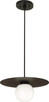 Robert Abbey - Z9876 - LED Pendant - Dal - Deep Patina Bronze w/White