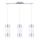 Eglo USA - 200228A - Three Light Linear Pendant - Bayman - Chrome