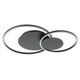 Eglo USA - 205749A - LED Ceiling Mount - Palma - Structured Black
