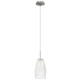 Eglo USA - 20599A - One Light Pendant - Crash - Matte Nickel