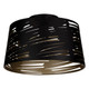 Eglo USA - 206306A - One Light Ceiling Mount - Akers Mill - Black