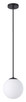 Eglo USA - 206424A - One Light Pendant - Rondo - Black