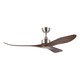 Eglo USA - 235400-6032A - 60Ceiling Fan - Westerly - Brushed Nickel