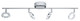 Eglo USA - 31362A - LED Fixed Track Light - Naudella - Chrome