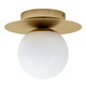 Eglo USA - 39951A - One Light Ceiling Mount - Arenales - Brushed Brass