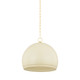 Mitzi - H834701L-AGB/SCR - One Light Pendant - Etna - Aged Brass