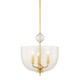 Mitzi - H907703-AGB - Three Light Lantern - Arianne - Aged Brass