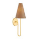 Mitzi - H987101-AGB - One Light Wall Sconce - Jessel - Aged Brass