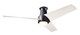 Modern Fan Co - AMB-FM-MB-56-WW-870-CC - 56Ceiling Fan - Ambit Flush DC
