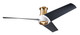 Modern Fan Co - AMB-FM-SBMW-56-MB-NL-RC - 56Ceiling Fan - Ambit Flush DC