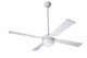 Modern Fan Co - BAL-GW-42-WH-NL-005 - 42Ceiling Fan - Ball - Gloss White