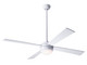 Modern Fan Co - BAL-GW-52-WH-652-002 - 52Ceiling Fan - Ball - Gloss White