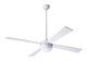 Modern Fan Co - BAL-GW-52-WH-NL-005 - 52Ceiling Fan - Ball - Gloss White