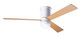 Modern Fan Co - CIR-FM-GW-50-MP-NL-RC - 50Ceiling Fan - Cirrus Flush DC - Gloss White
