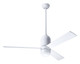 Modern Fan Co - CIR-GW-50-WH-NL-CC - 50Ceiling Fan - Cirrus DC - Gloss White