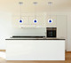 Dimmable with Lutron Brand Dimmers: DVCL-153P, SCL LED Mini Pendant (UP-335-CL-BLUFR)