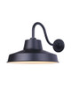 Canarm - BL14WACBK - One Light Outdoor Lantern - Landis - Black