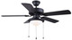 Canarm - CF42ECL5BK - 42 Ceiling Fan - Eclipse - Matte Black