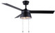 Canarm - CF48KAD3BK - 48 Ceiling Fan - Kade - Matte Black