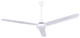 Canarm - CP60D11N - 60 Ceiling Fan - Industrial Fan - White