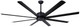 Canarm - CP72EZR8BK-NLW - 72 Ceiling Fan - Ezra - Black
