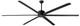 Canarm - CP96BK - 96 Ceiling Fan - Fanbos - Matte Black