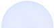 Luna LED Flush Mount (DL-12F-25WS-WH-C)
