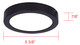 Led Disk Light LED Disc Light (DL-5F-10S-BK-C)