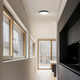 Luna LED Flush Mount (DL-8F-15WS-BK-C)