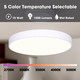 Led Edgeless LED Flush Mount (DL-8F-15WS-WH-C)