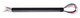 Canarm - DR12BK-1OD-DC - Downrod - Black