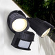 Outdoor Securtiy LED Security Light (HO-01-02S-BK)