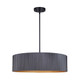 Canarm - ICH1119A03BK22 - Three Light Chandelier - Rexton - Matte Black