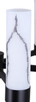 Kristella Six Light Chandelier (ICH1153A06BK)