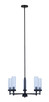 Benson Five Light Chandelier (ICH1205A05BK)