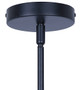 Benson Five Light Chandelier (ICH1205A05BK)